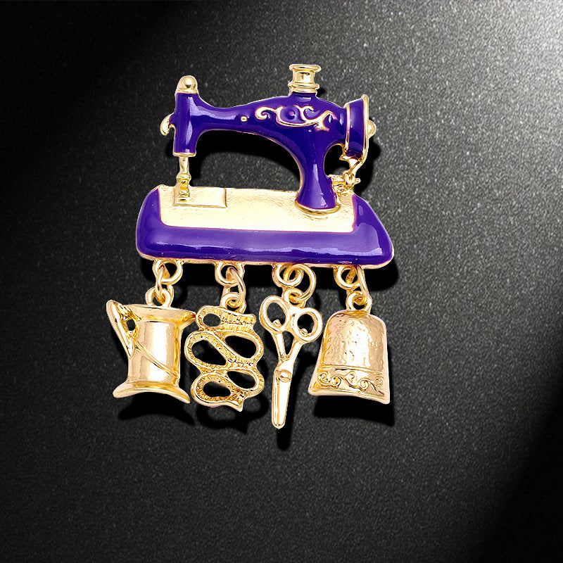 Dripping Brooch Piano Wind Chime Pendant Temperament