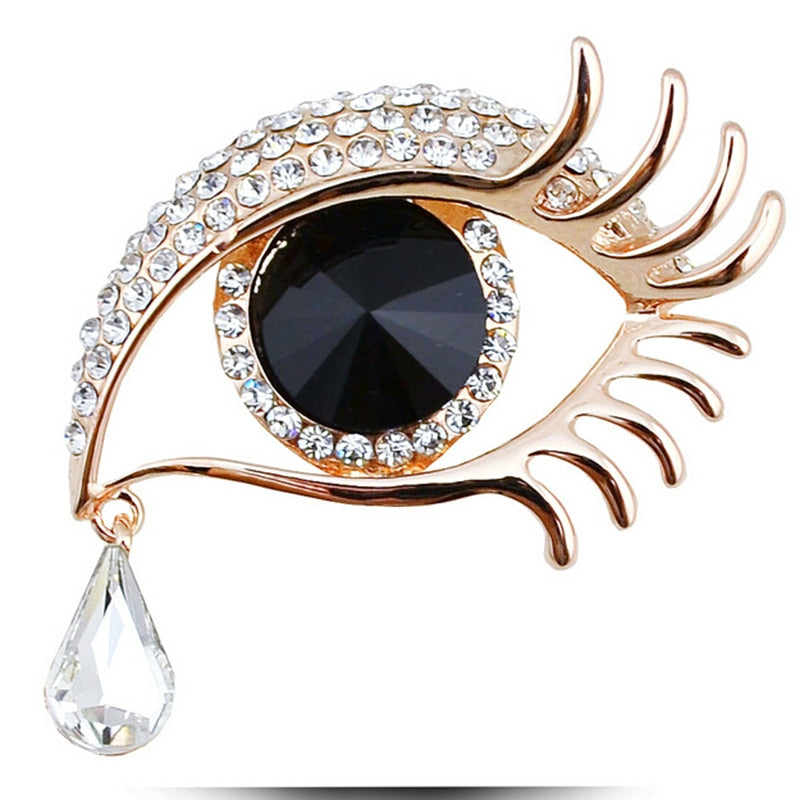 Diamond-encrusted Brooch