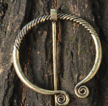 Viking Brooch Denim Badge Belt Buckle
