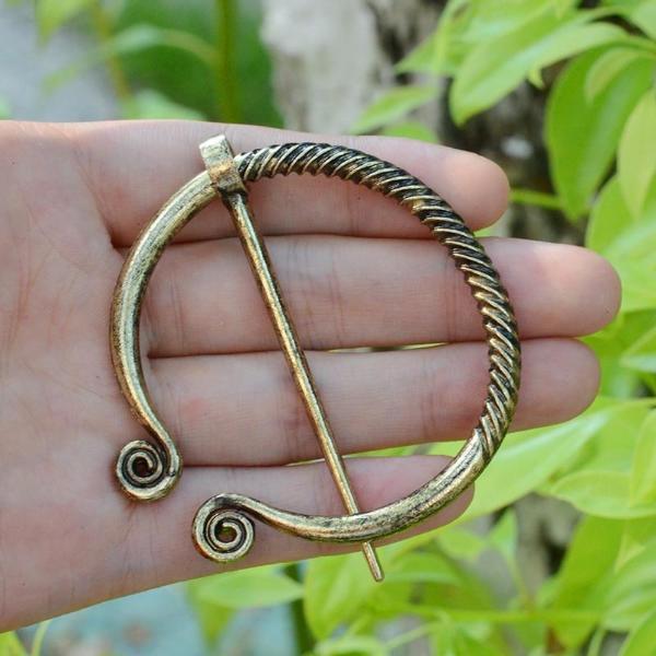 Viking Brooch Denim Badge Belt Buckle