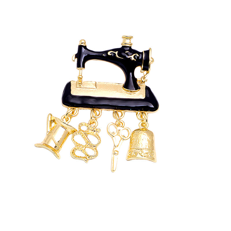 Dripping Brooch Piano Wind Chime Pendant Temperament